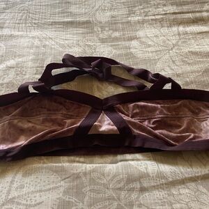 Free People Four Assorted Bras! Three are multi patterned one is greenish.